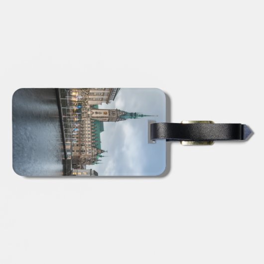 Hamburg Duitsland Bagagelabel (Achterkant horizontaal)