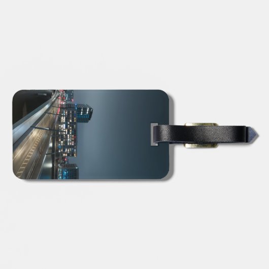 Hamburg Duitsland Bagagelabel (Achterkant horizontaal)