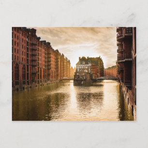 hamburg duitsland briefkaart