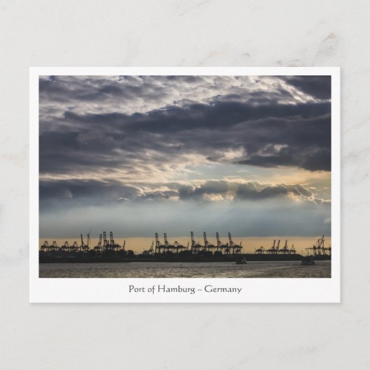 Hamburg Duitsland Briefkaart (Voorkant)