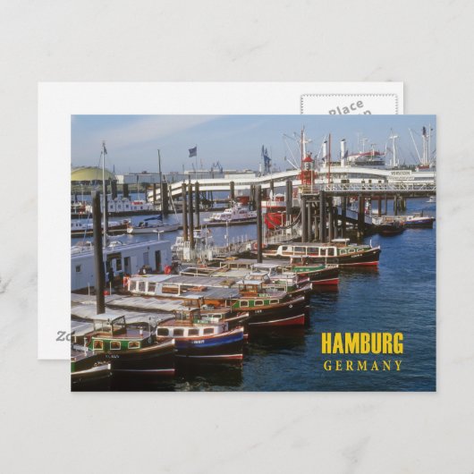 Hamburg Duitsland Briefkaart (Voorkant / Achterkant)