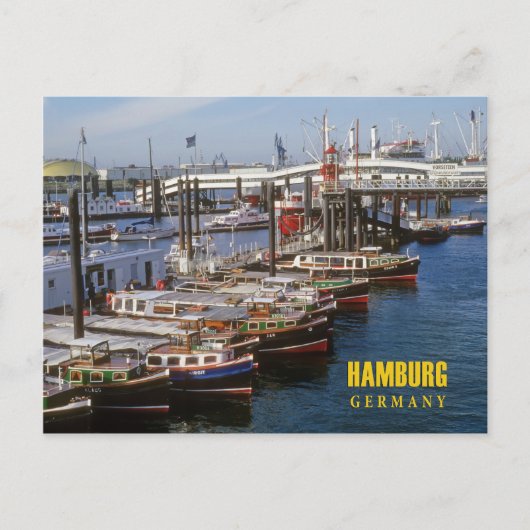 Hamburg Duitsland Briefkaart (Voorkant)
