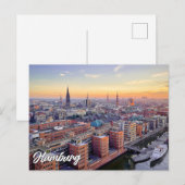 Hamburg, Duitsland Briefkaart (Voorkant / Achterkant)