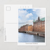 Hamburg Duitsland Briefkaart (Voorkant / Achterkant)