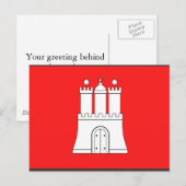 Hamburg, Duitsland Briefkaart (Voorkant / Achterkant)