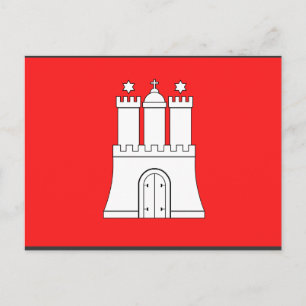 Hamburg, Duitsland Briefkaart