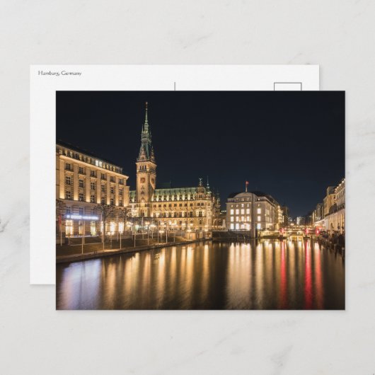 Hamburg Duitsland Briefkaart (Voorkant / Achterkant)