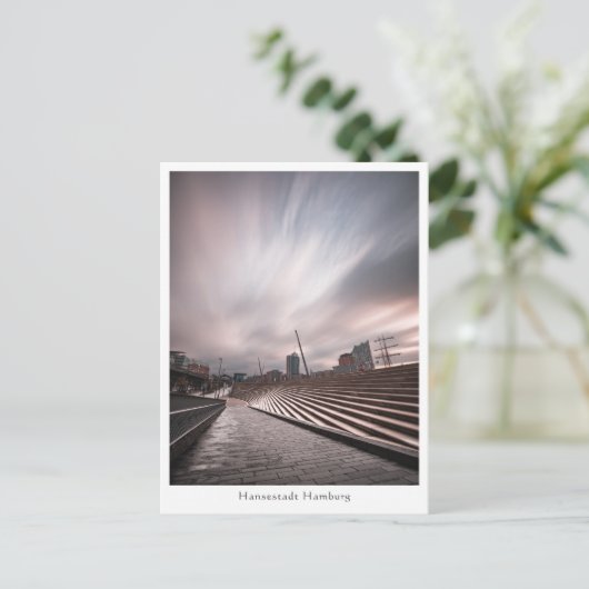 Hamburg Duitsland Briefkaart (Staand voorkant)