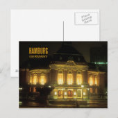 Hamburg Duitsland Briefkaart (Voorkant / Achterkant)