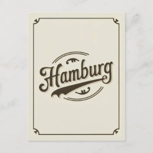 Hamburg Duitsland Briefkaart
