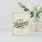 Hamburg Duitsland Briefkaart (Staand voorkant)