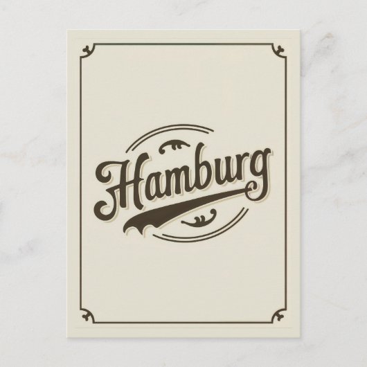 Hamburg Duitsland Briefkaart (Voorkant)