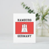 Hamburg Duitsland Briefkaart (Staand voorkant)