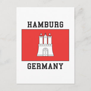 Hamburg Duitsland Briefkaart