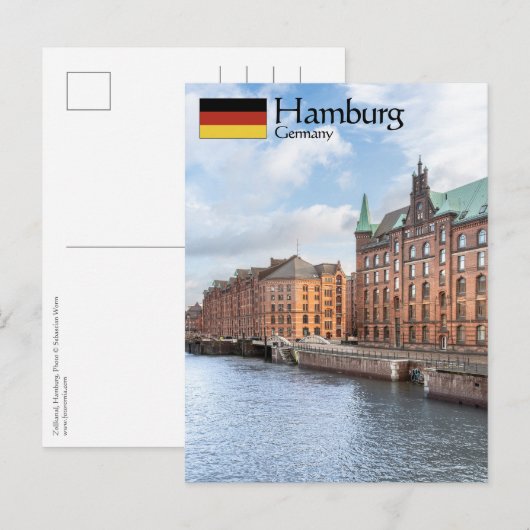 Hamburg Duitsland Briefkaart (Voorkant / Achterkant)