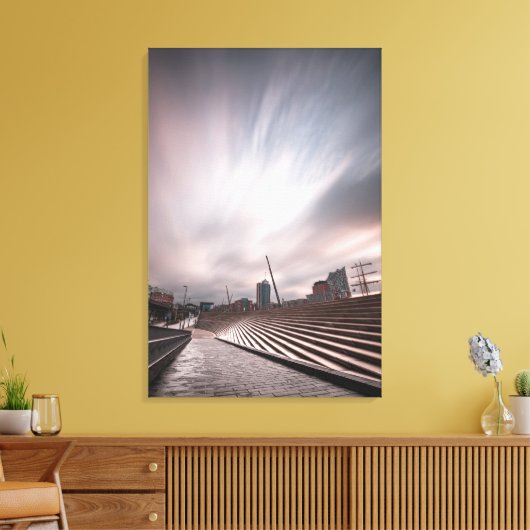 Hamburg Duitsland Canvas Afdruk (Insitu (Woonkamer))