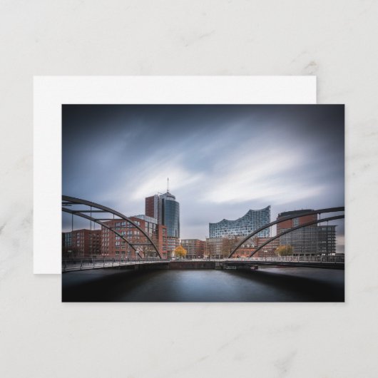 Hamburg Duitsland Card (Voorkant / Achterkant)