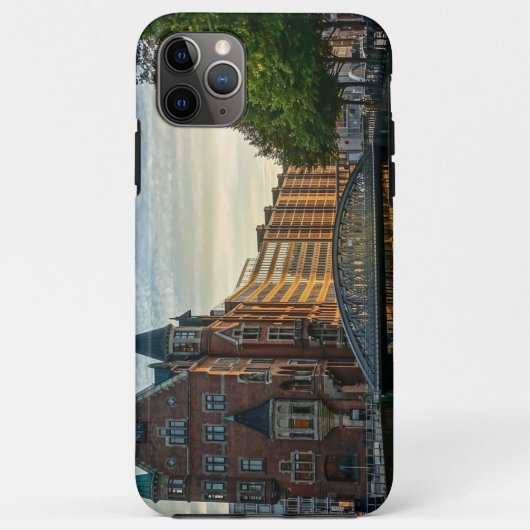 Hamburg, Duitsland City Uitzicht Case-Mate iPhone Case (Achterkant)