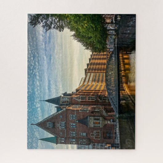 Hamburg, Duitsland City Uitzicht Legpuzzel (Verticaal)