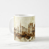 Hamburg Duitsland Cityscape Koffiemok (Voorkant links)