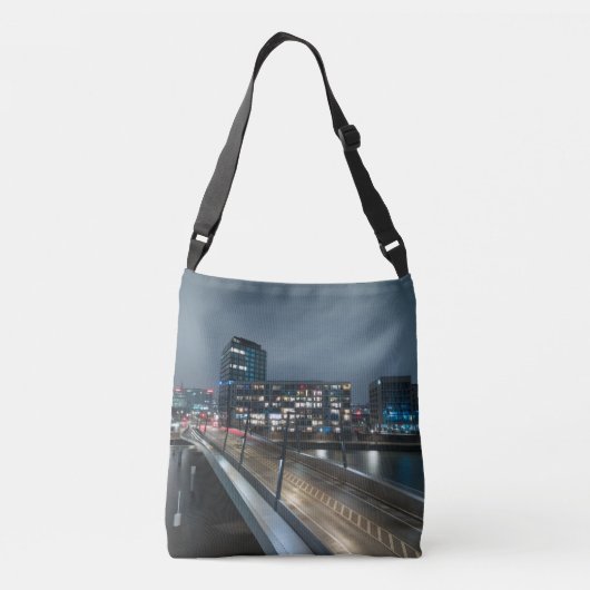 Hamburg Duitsland Crossbody Tas (Achterkant)