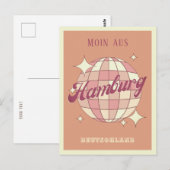 Hamburg Duitsland Deutschland Retro  Briefkaart (Voorkant / Achterkant)