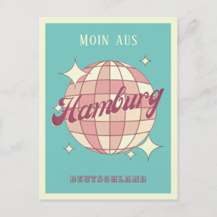 Hamburg Duitsland Deutschland Retro  Briefkaart