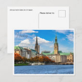 Hamburg Duitsland Elbphilharmonie Reizen Briefkaart (Voorkant / Achterkant)