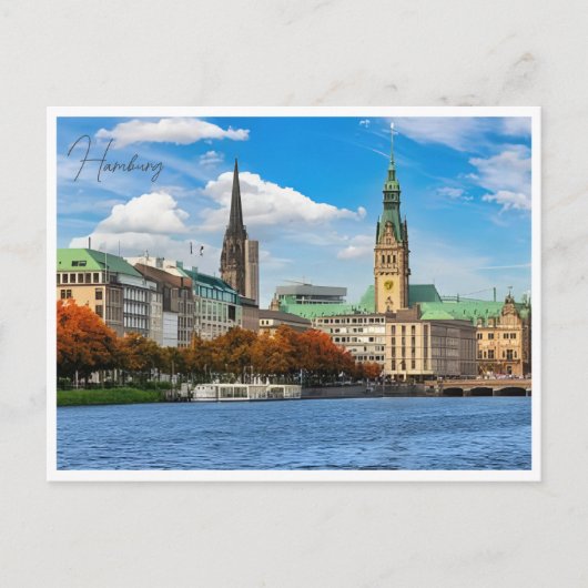 Hamburg Duitsland Elbphilharmonie Reizen Briefkaart (Voorkant)