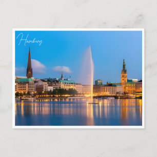 Hamburg Duitsland Elbphilharmonie Reizen Briefkaart
