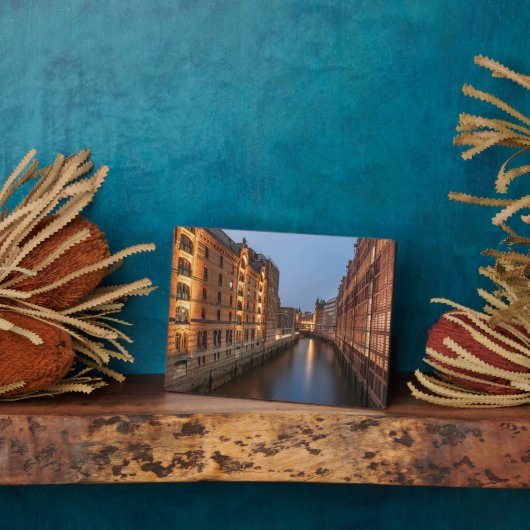 Hamburg Duitsland Fotoplaat (Zijkant)