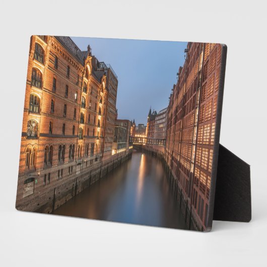 Hamburg Duitsland Fotoplaat (Zijkant)