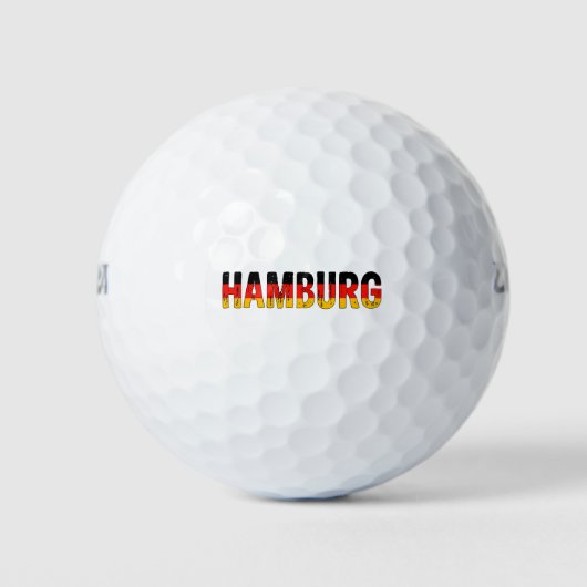 Hamburg Duitsland Golfballen (Voorkant)