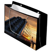 Hamburg Duitsland Groot Cadeauzakje (Voorkant Gekanteld)