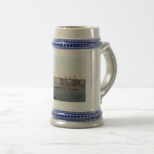 Hamburg, Duitsland, jaren 1890 Bierpul (Voorkant rechts)