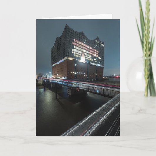 Hamburg Duitsland Kaart (Voorkant)