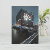 Hamburg Duitsland Kaart (Staand voorkant)