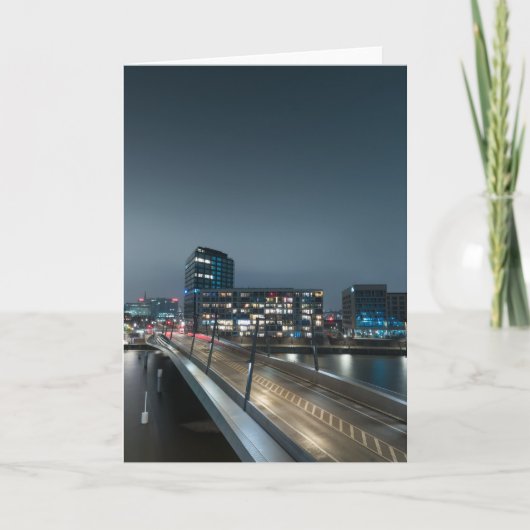 Hamburg Duitsland Kaart (Voorkant)