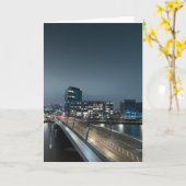 Hamburg Duitsland Kaart (Gele Bloem)