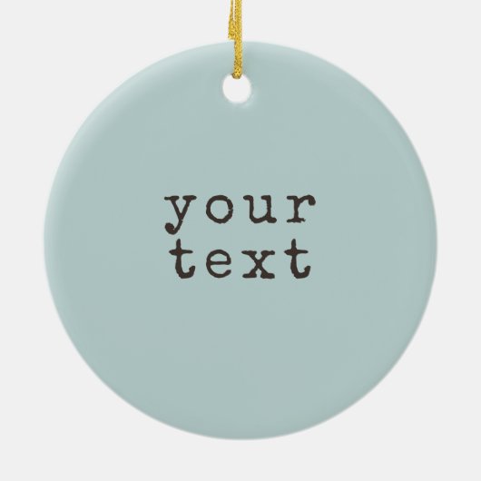 Hamburg Duitsland Latitude Longitude Keramisch Ornament (Achterkant)