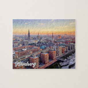 Hamburg, Duitsland Legpuzzel