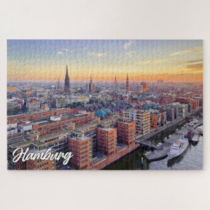 Hamburg, Duitsland Legpuzzel