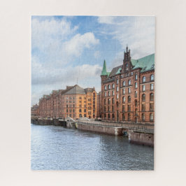 Hamburg Duitsland Legpuzzel