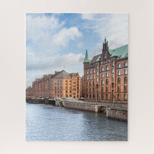 Hamburg Duitsland Legpuzzel (Verticaal)