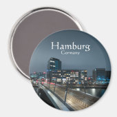 Hamburg Duitsland Magneet (Voorkant / Achterkant)