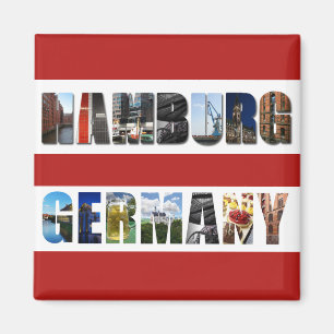 Hamburg Duitsland Magneet