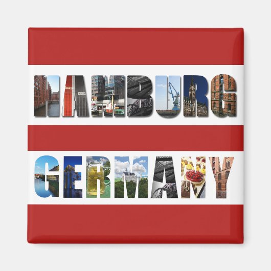 Hamburg Duitsland Magneet