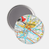 Hamburg, Duitsland Magneet (Voorkant / Achterkant)