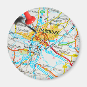 Hamburg, Duitsland Magneet
