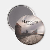 Hamburg Duitsland Magneet (Voorkant / Achterkant)